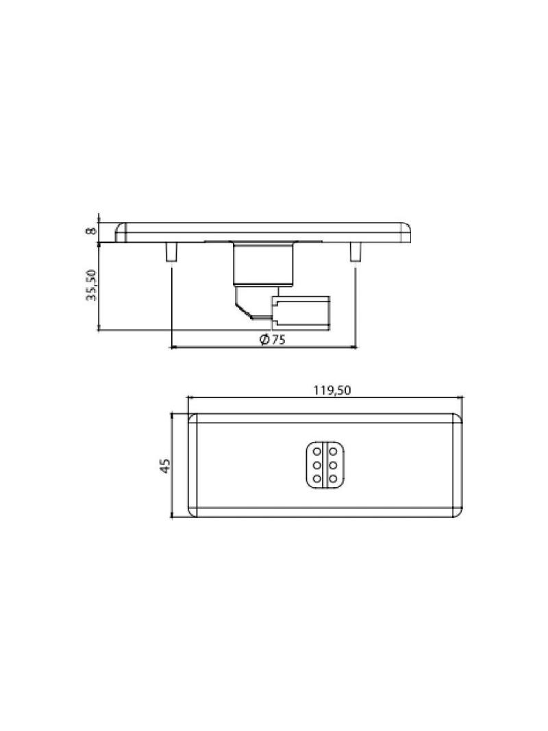 image_3 Мигач за Mercedes Atego / Axor / Actros 1996+